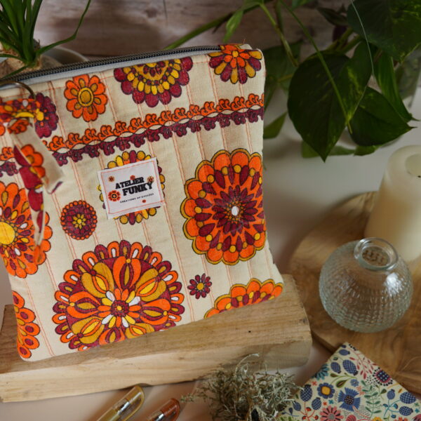 Pochette plate "mandala"