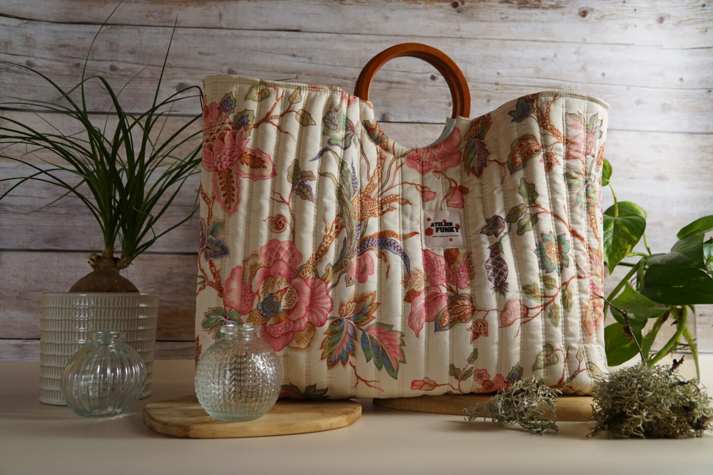 NEW Sac cabas fleuri NEW