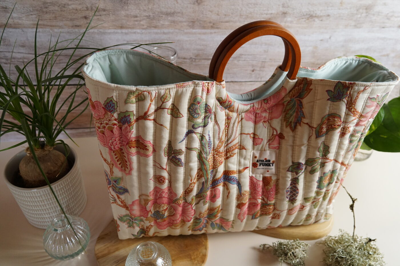NEW Sac cabas fleuri NEW – Image 2