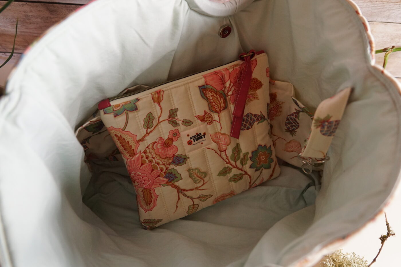 NEW Sac cabas fleuri NEW – Image 7